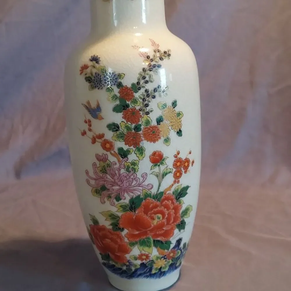 Japanese Vintage Porcelain Floral 11